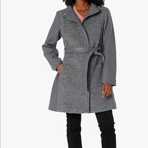 Vince Camuto Wool long gray coat SIZE XL Vince Camuto wool